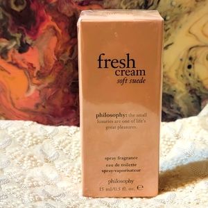 Philosophy Fresh Cream soft suede spray fragrance